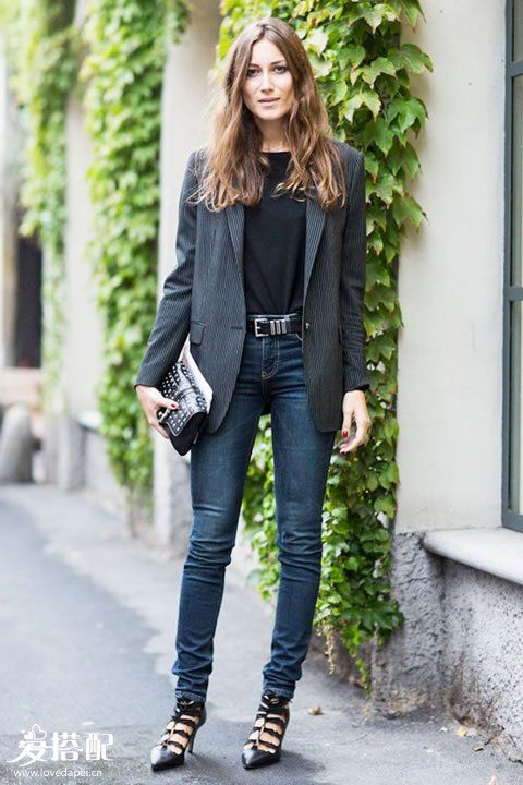 2018年Skinny Jeans的正确打开方式,这样穿搭最时尚