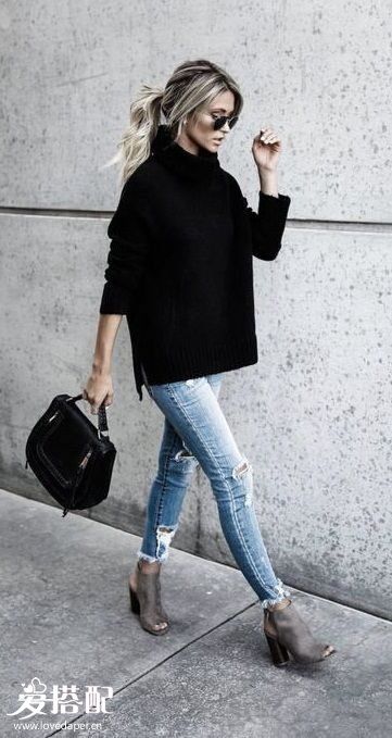 2018年Skinny Jeans的正确打开方式，这样穿搭最时尚