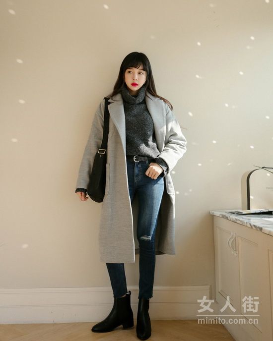 微胖博主示范：冬季微胖女生的穿搭技巧
